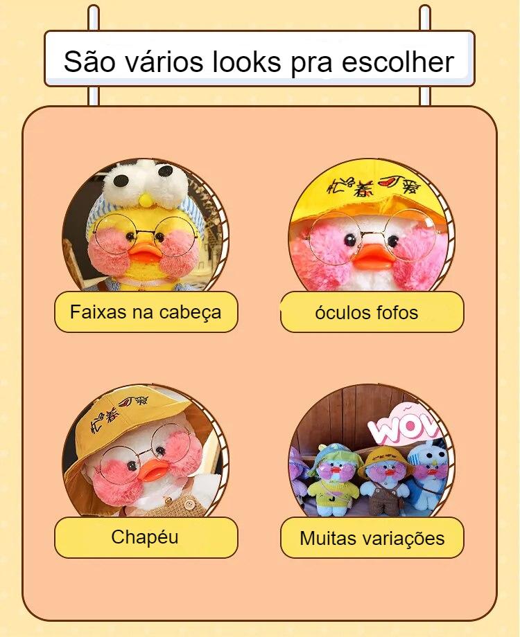 Lalafanfan Pato de pelúcia mais famoso e fofinho